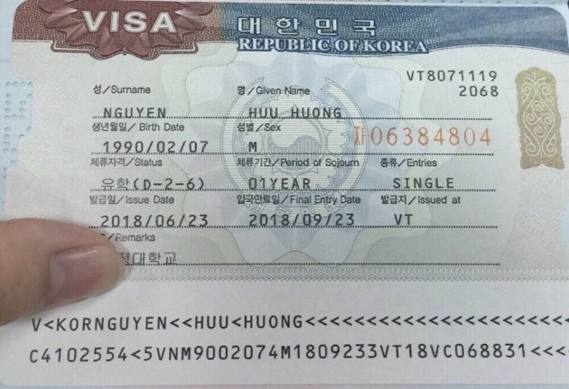 visa, visa d2 hàn quốc là gì? điều kiện, quyền lợi, mẫu hồ sơ xin visa