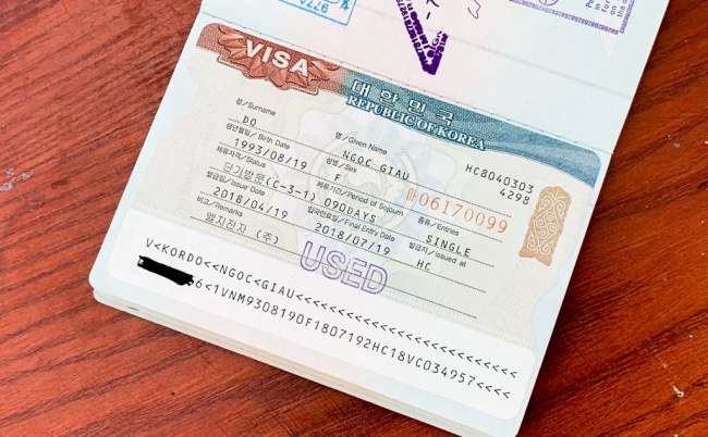 visa, thủ tục, hồ sơ, kinh nghiệm xin visa thăm thân hàn quốc