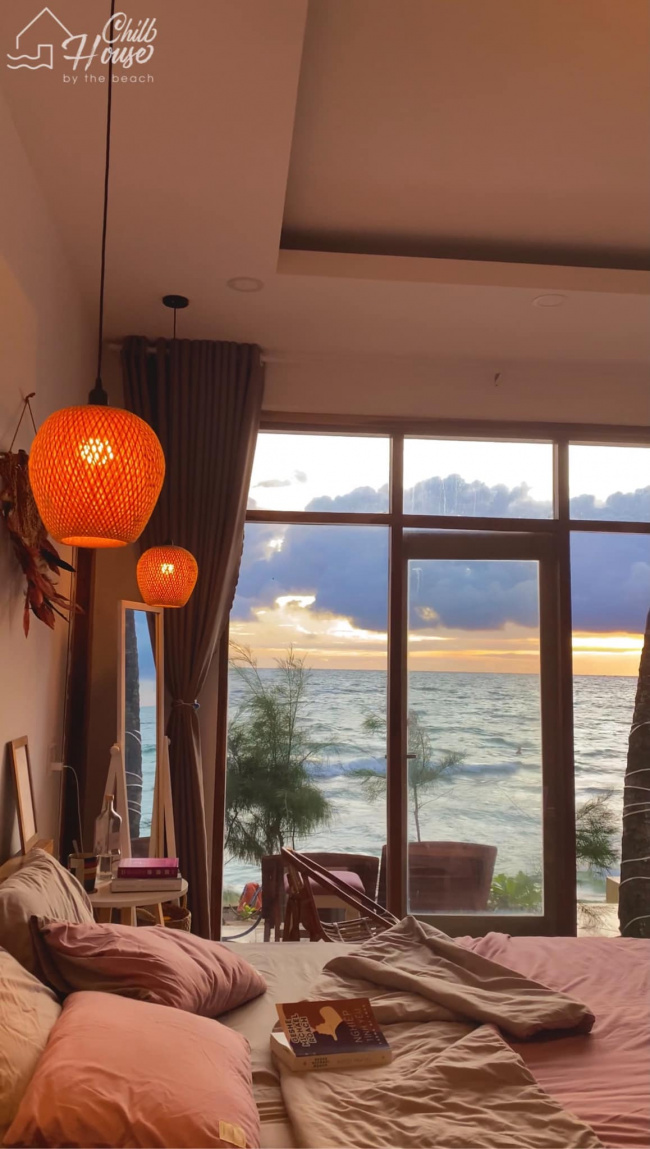 review chi tiết chill house phú quốc - homestay view biển cực “chill”