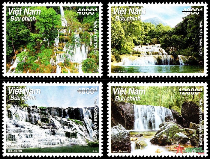 check-in thả dáng ‘hết nước chấm’ tại 4 thác nước nổi tiếng xuất hiện trên bộ tem của bưu điện việt nam