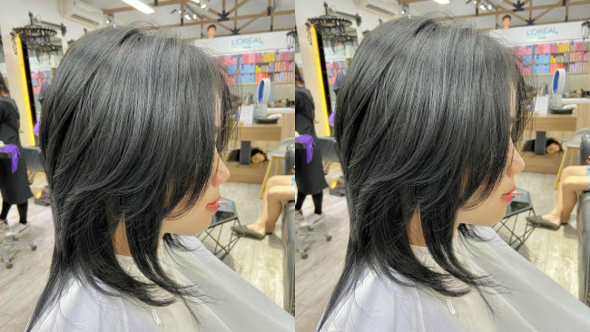 bật mí 9 kiểu tóc mullet layer nữ mặt vuông thời thượng, sành điệu