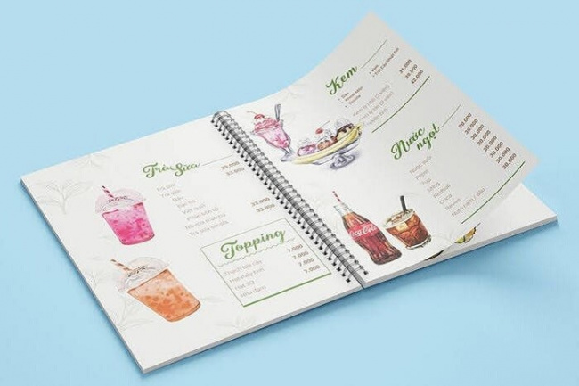 kinh nghiệm, kinh doanh, tổng hợp 15+ mẫu menu trà sữa đơn giản, ấn tượng giúp hút khách