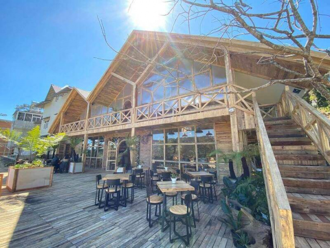 đà lạt mountain view: quán cafe ngắm đồi núi “cực chất”