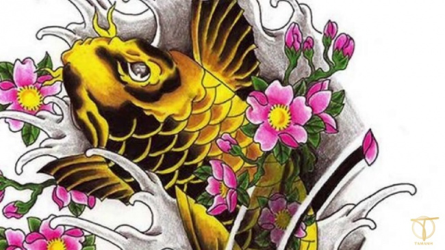 Cá chép mẫu đơn st  Thế Giới Tattoo  Xăm Hình Nghệ Thuật  Facebook