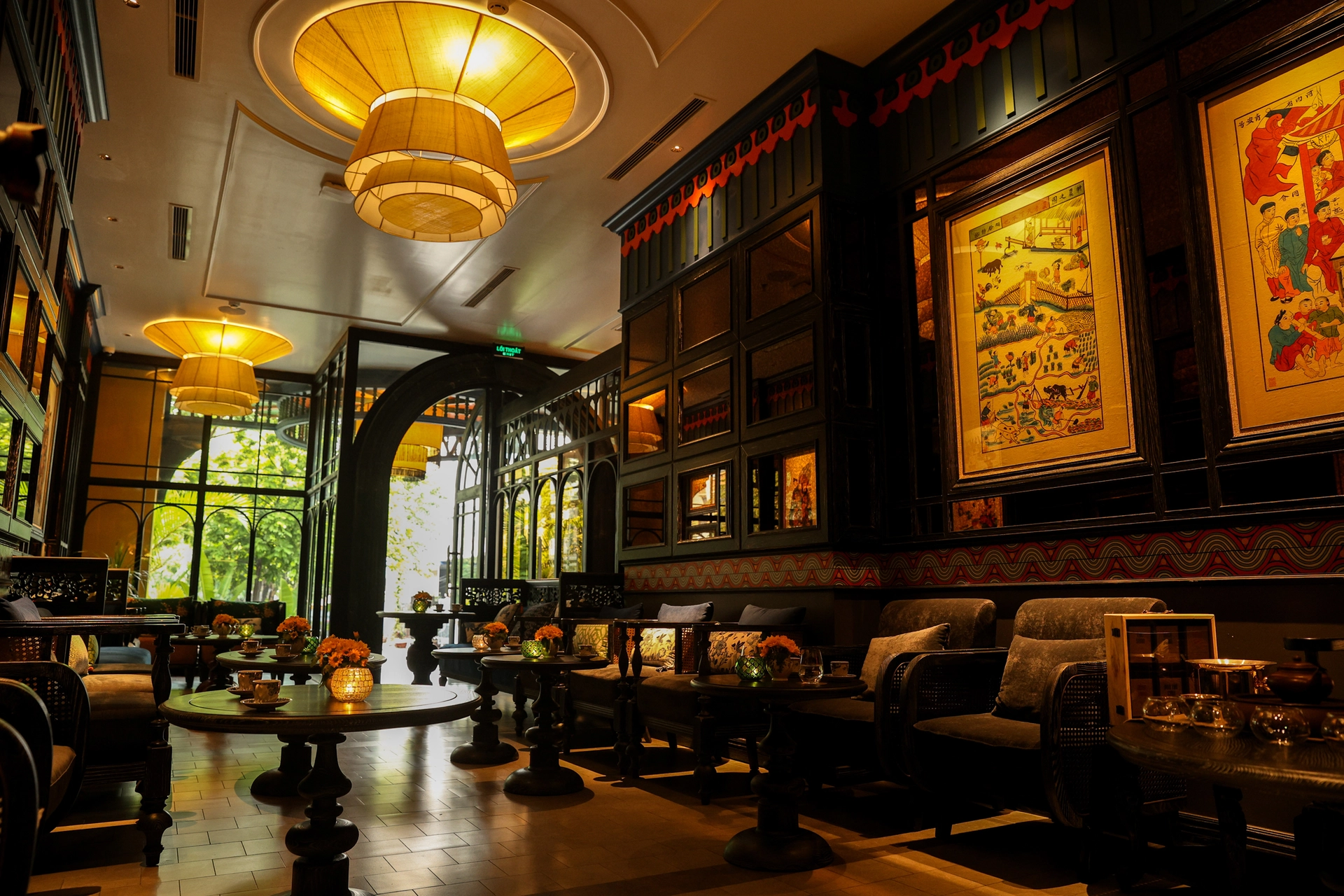 Không gian truyền thống tuyệt đẹp trong khách sạn Smarana Hanoi Heritage