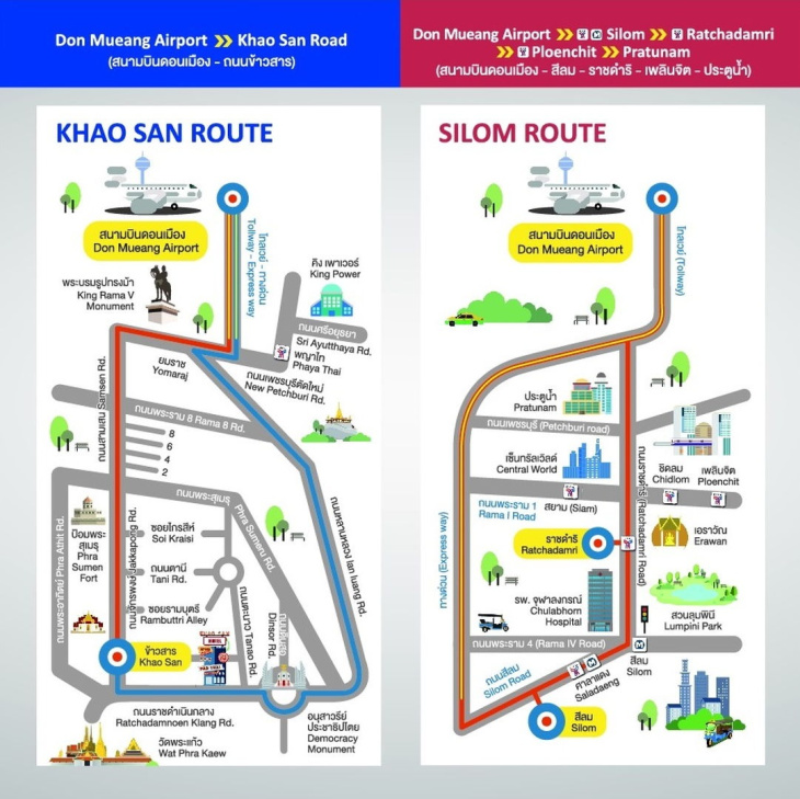 don mueang, du lịch bangkok, du lịch đông nam á, khám phá, mẹo du lịch, điểm đến, hướng dẫn di chuyển từ sân bay don mueang về trung tâm bangkok