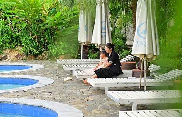 điểm đẹp, review tản đà spa resort ba vì hà nội – phong cách việt cổ duyên dáng