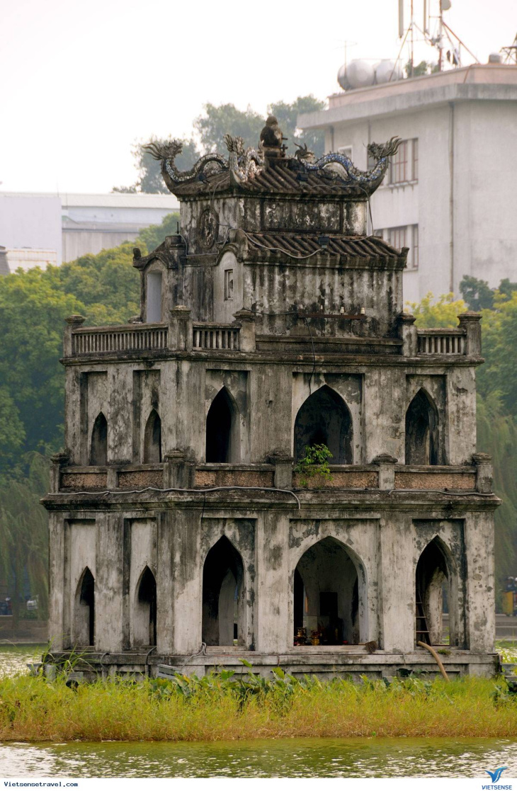tháp rùa - biểu tượng văn hoá thủ đô hà nội