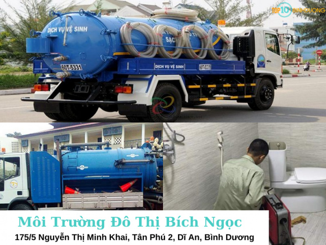 top 10 dịch vụ hút hầm cầu tại bình dương uy tín