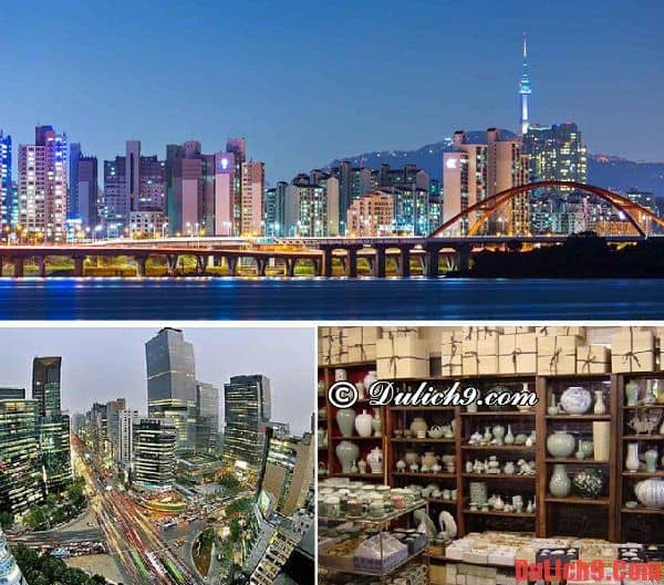 Hướng dẫn du lịch Seoul tự túc giá rẻ nhất, lịch trình 5 ngày, Điểm Đẹp