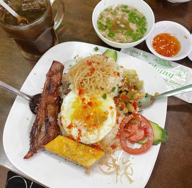 ẩm thực, top 9 quán cơm tấm Nha Trang du khách không nên bỏ qua