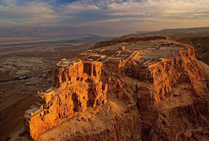 khám phá, pháo đài masada, pháo đài bất khả xâm phạm của người do thái ở israel