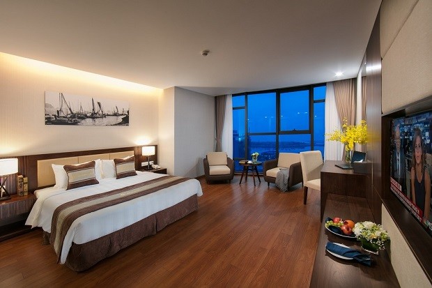 điểm đẹp, review ha long marina hotel – không gian mát mẻ của biển xanh