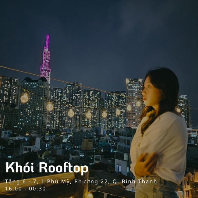 10 quán rooftop chill không cồn giúp bạn “bắt trọn” hoàng hôn sài gòn