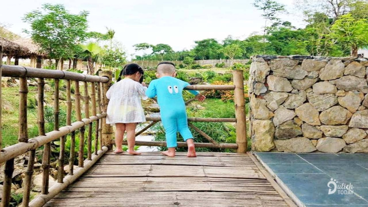 khám phá, trải nghiệm, review khu nghỉ dưỡng bakhan village resort “mới toanh” view sông đà
