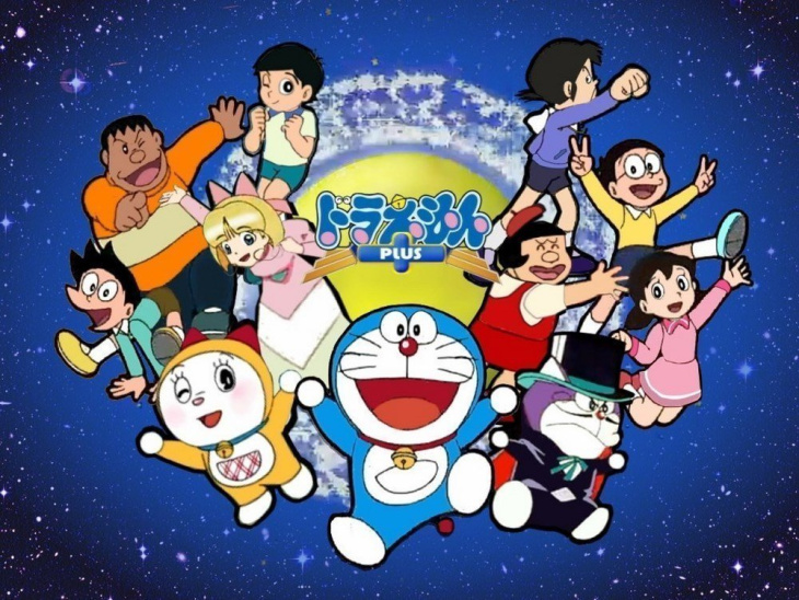 Nhóm Doraemon đáng yêu nhóm doraemon cute Vui nhộn và năng động
