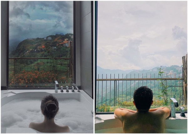 resort, top 10 homestay, khách sạn ở sapa có bồn tắm view đẹp