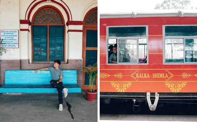 the most scenic train ride in india | toy train from kalka to shimla