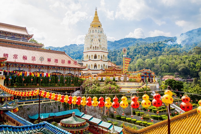 hành hương đến chùa kek lok si malaysia – chùa phật giáo lớn nhất đông nam á