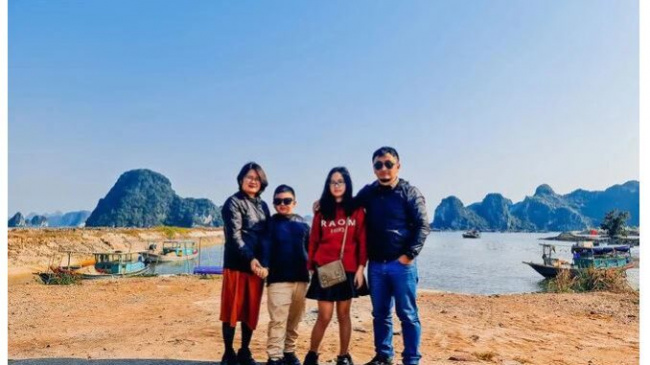couple, explore vietnam, important thing, most important, personal vehicles, small family, new travel style of vietnamese family: traveling with children all over the country