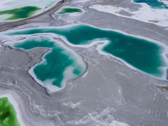 khám phá, khám phá hồ muối  xanh lục bảo dachaidan emerald - thanh hải trung quốc