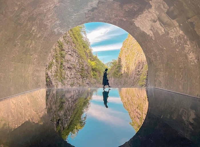 hẻm núi kiyotsu, khám phá, trải nghiệm, khám phá những đường hầm huyền ảo tại hẻm núi kiyotsu nhật bản