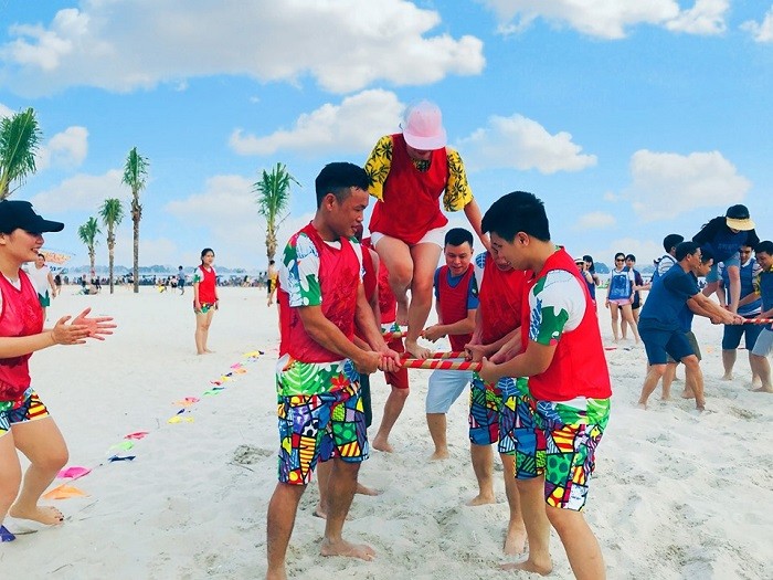 khám phá, trải nghiệm, top 5 game team building bãi biển được chơi nhiều nhất