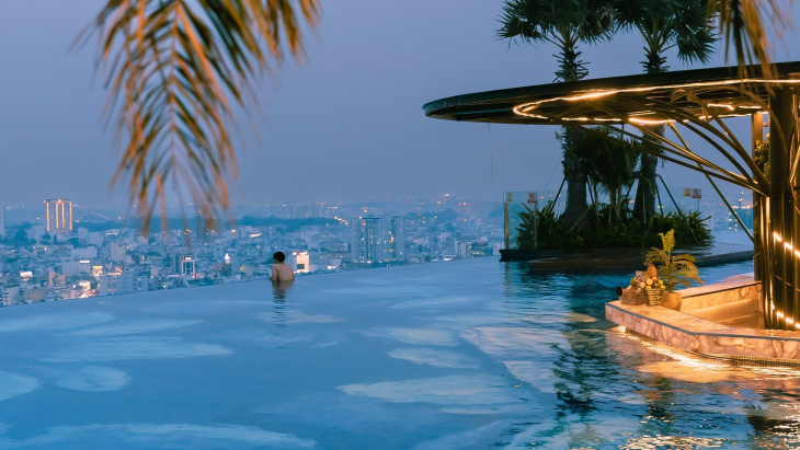 ẩm thực, khách sạn, vé máy bay, điểm đến, check-in hồ bơi vô cực có view “triệu đô” tại khách sạn la vela sài gòn