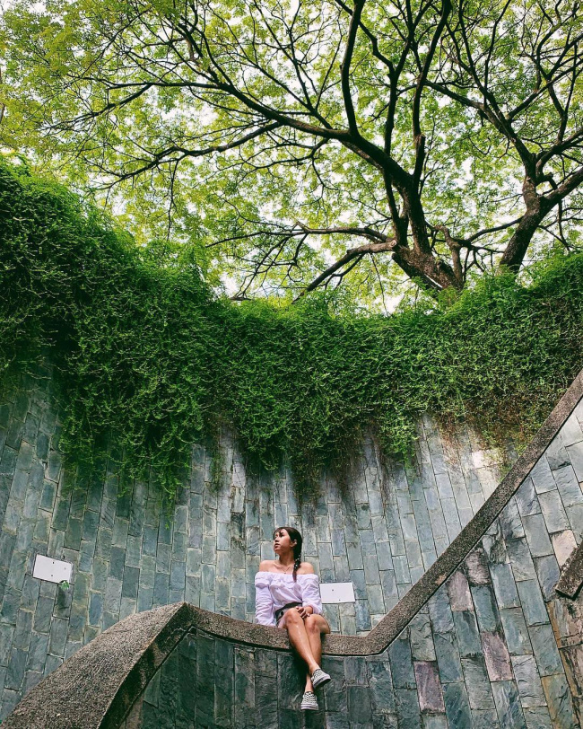 một bước lên thiên đàng nấc thang sống ảo siêu đẹp đang là tâm điểm ở singapore