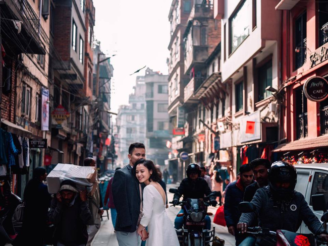 lịm tim trước bộ hình cưới tuyệt đẹp tại nepal của cựu ceo uber việt nam