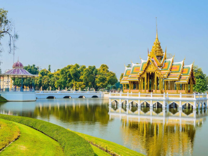 khám phá, trải nghiệm, cung điện mùa hè bang pa in: vẻ đẹp lịch sử của hoàng gia thái lan