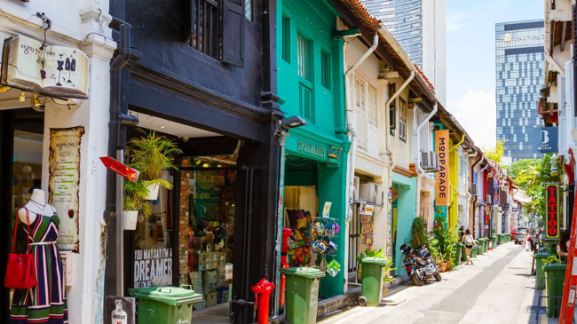 khám phá haji lane: khu phố “chất như nước cất” ở singapore