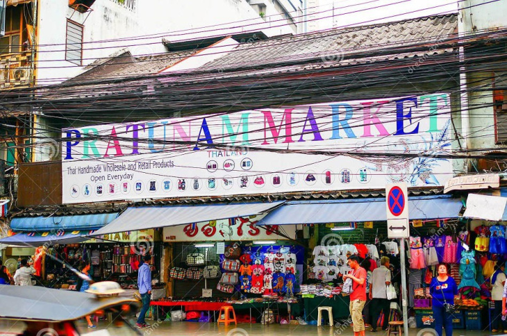 khám phá, trải nghiệm, trải nghiệm khám phá chợ pratunam: thiên đường mua sắm sầm uất nhất bangkok
