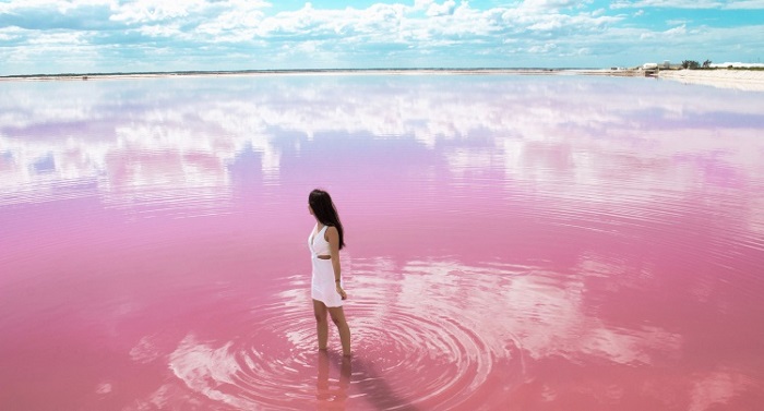 hồ hillier, khám phá, trải nghiệm, ‘ngất ngây’ trước vẻ đẹp kỳ diệu của hồ hillier úc có màu hồng ngọt ngào