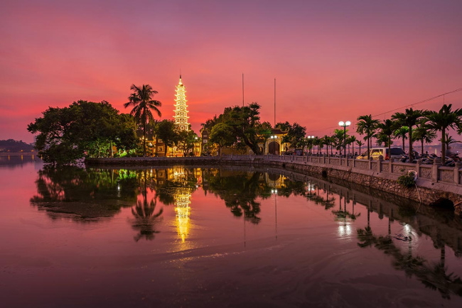 5 best places to see sunrise & sunset in hanoi