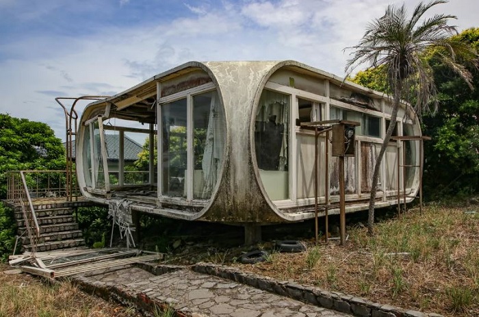 độc lạ ngôi làng ufo ở đài loan: nơi người dân từng sống trong những đĩa bay