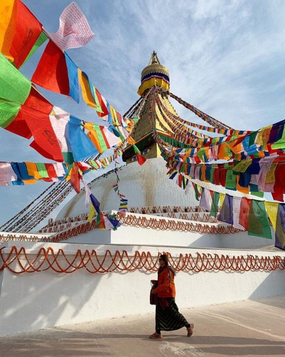 đền boudanath nepal, khám phá, trải nghiệm, đền boudanath nepal: kỳ quan tôn giáo trong lòng kathmandu