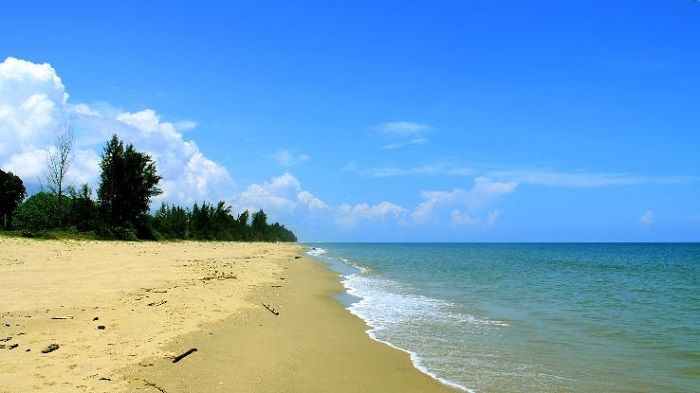 bãi biển pantai seri kanangan, khám phá, trải nghiệm, bãi biển pantai seri kanangan đẹp quyến rũ đang chờ bạn ở brunei