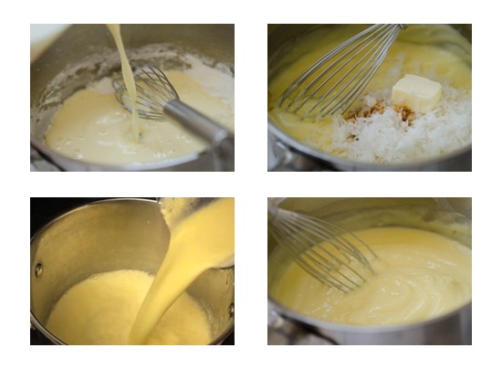 hướng dẫn, cách làm bông lan kem trứng dừa đơn giản tại nhà