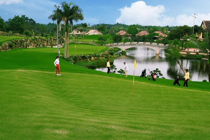 list những sân golf gần sân bay nội bài thuận tiện cho golfer trong việc di chuyển