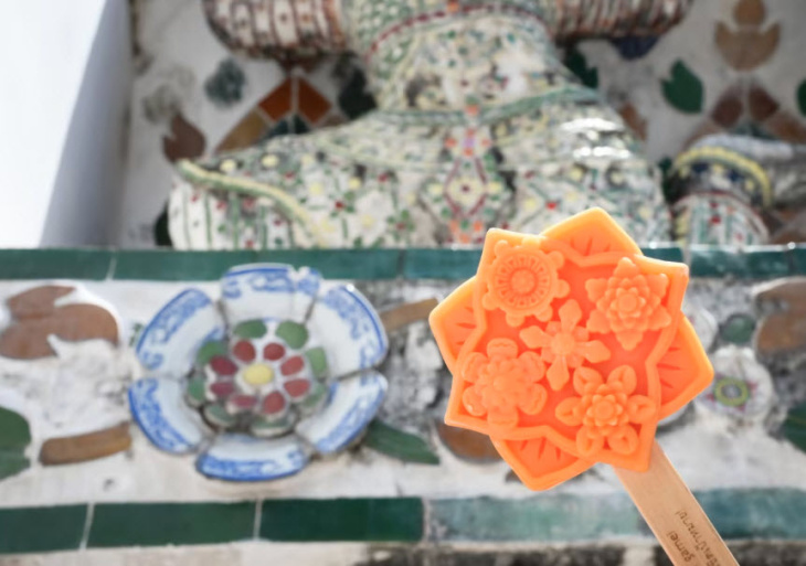 chùa wat arun, kem thái lan, tour thai lan gia re, độc lạ kem thái lan được mệnh danh là “bông hoa bình minh”
