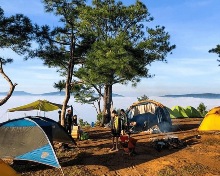 những điểm cắm trại ở đà lạt hot nhất năm 2023
