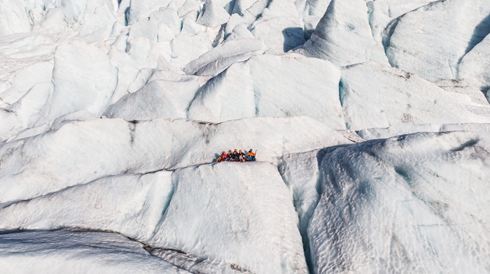 sông băng svartisen, khám phá, trải nghiệm, đi bộ trên sông băng svartisen dễ tiếp cận nhất thế giới ở na uy