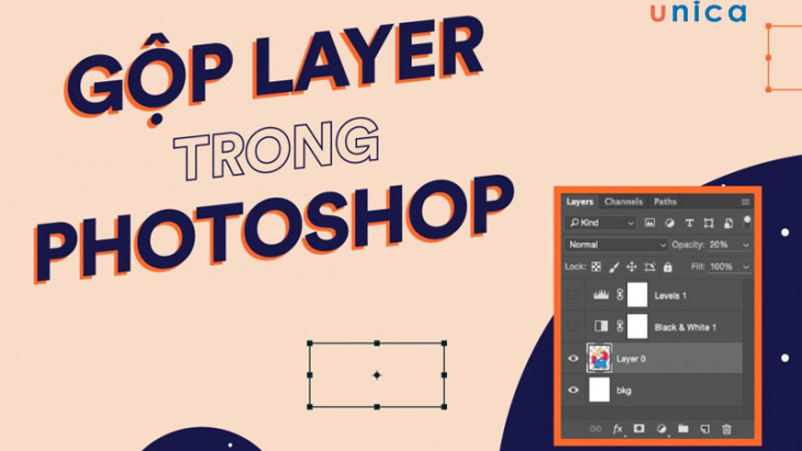 cách gộp layer trong photoshop, gộp layer trong photoshop, lệnh gộp layer trong photoshop, phím tắt gộp layer trong photoshop, kiến thức, kỹ năng, kỹ năng mềm, chi tiết 3 cách gộp layer trong photoshop cực dễ ai cũng làm được