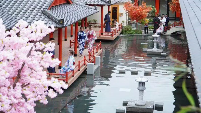 du lịch, việt nam, khám phá công viên nước mikazuki – khu vui chơi được thiết kế theo phong cách nhật bản