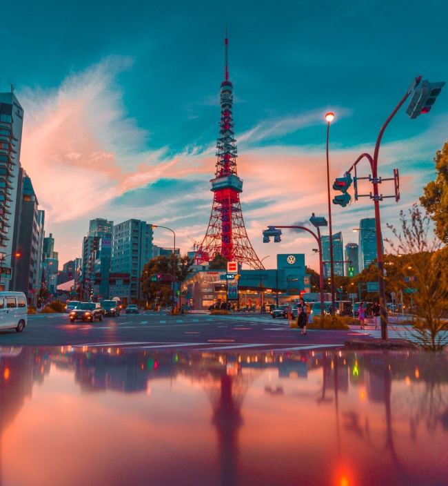xếp hạng, top 10 địa điểm chụp ảnh tokyo 2024