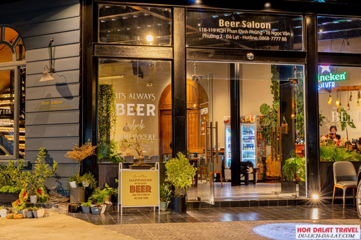 kinh nghiệm, nhà hàng beer saloon đà lạt – cảm nhận trọn vẹn hương vị bia ngon