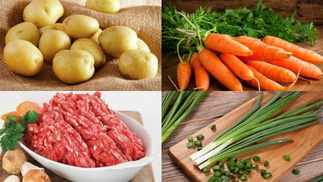 canh khoai tây cà rốt thịt băm – món canh bổ dưỡng và hấp dẫn