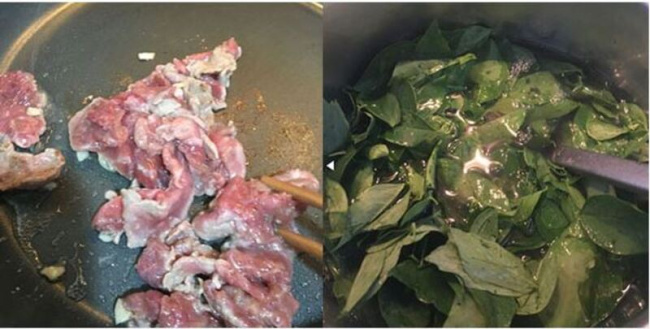 canh rau ngót nấu thịt bò bổ dưỡng được chế biến ra sao?