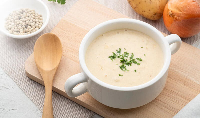 bật mí công thức làm súp khoai tây sữa thơm ngon lạ miệng